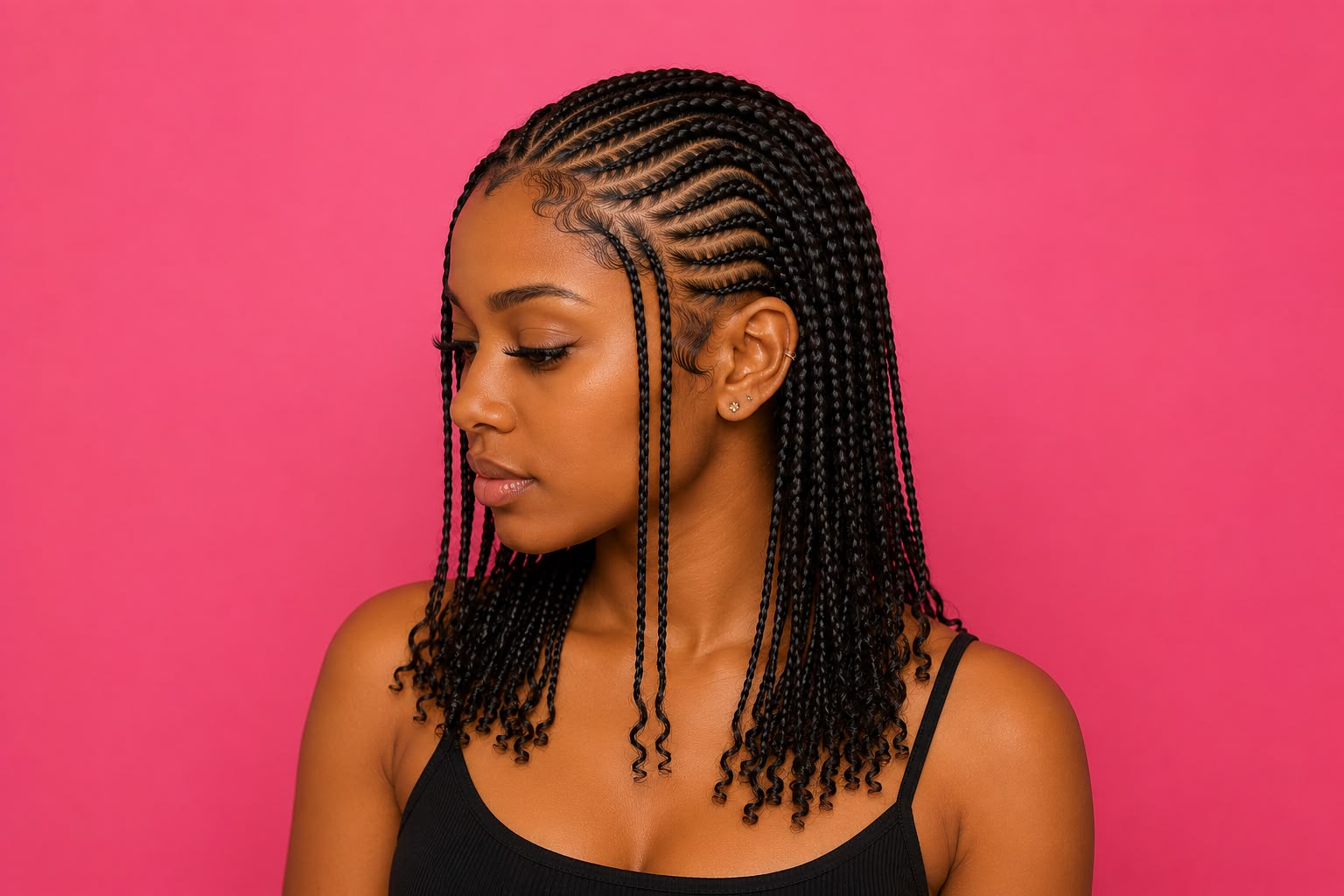 Zoe Kravitz Braids